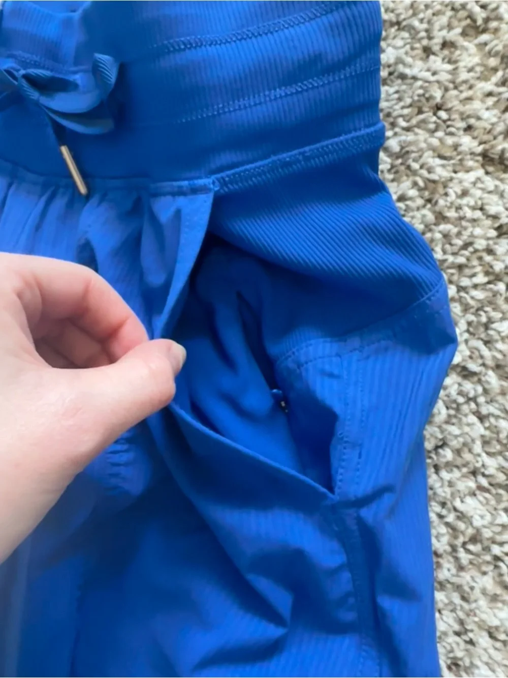 lululemon athletica Cobalt Blue Track Joggers